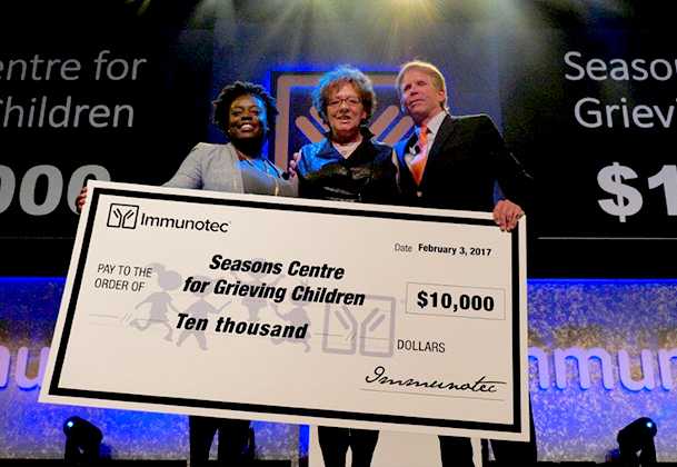 Charity Seasons Centre for Grieving Children 2017